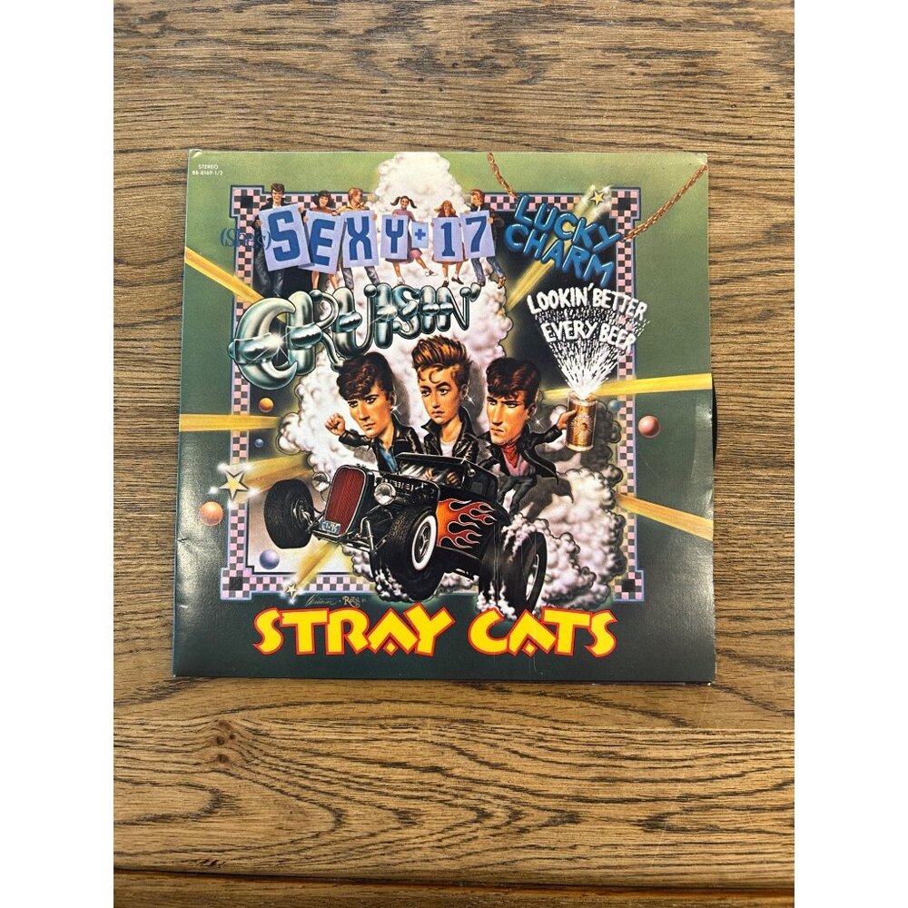 Stray Cats "Sexy + 17" Vinyl Record Set With Picture Sleeve Album